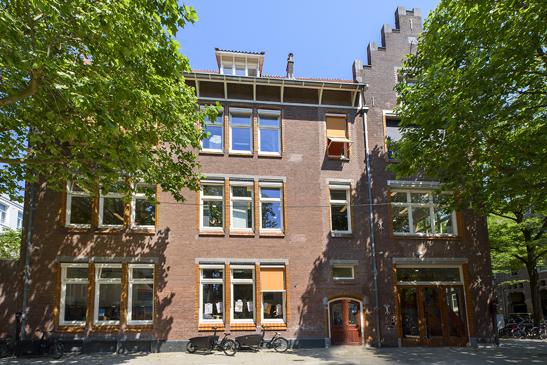Foto van Cornelis Vrijschool Amsterdam. Désirée hofland ©