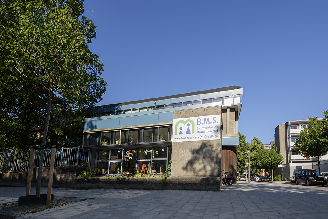 Foto van Buitenveldertse Montessorischool Amsterdam. Désirée Hofland ©